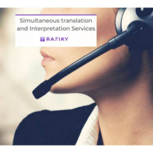 Simultaneous translation and interpretation Services